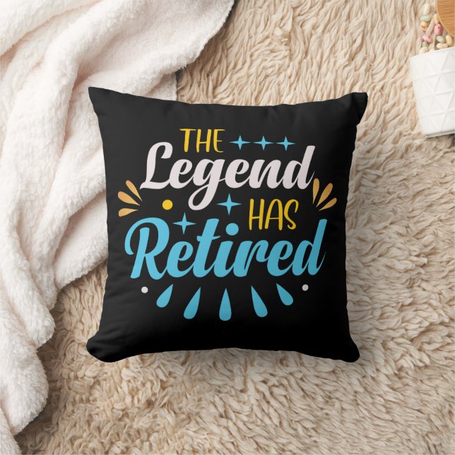 Funny Retirement Design Cushion (Blanket)