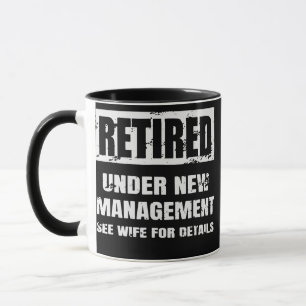Funny Retirement for Dad or Husband on Father's Mug