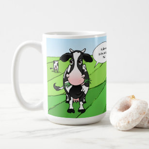 Funny Retirement Gifts   Cows Out to Pasture Coffee Mug