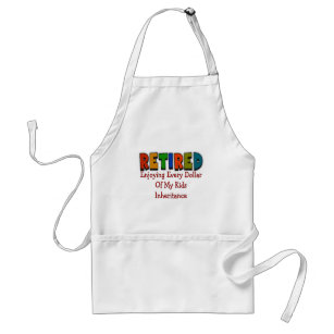 Funny Retirement Gifts Standard Apron