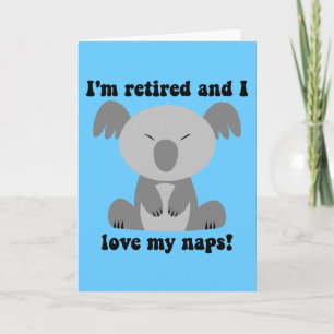 Funny retirement humour card