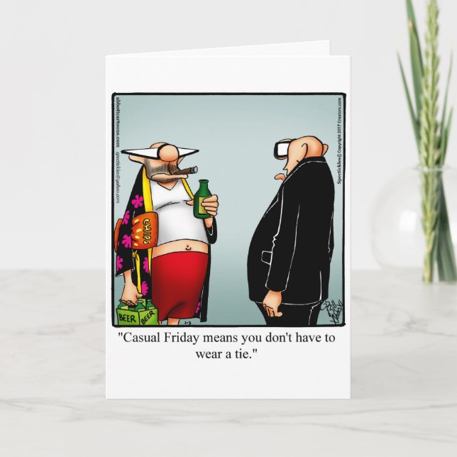 Funny Retirement Humour Greeting Card "Spectickles (Front)