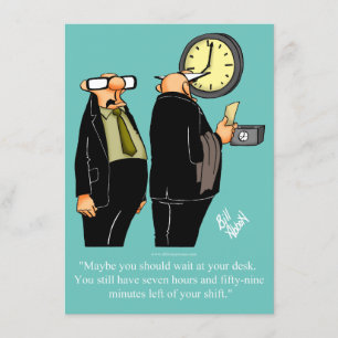 Funny Retirement Humour Party Invitations