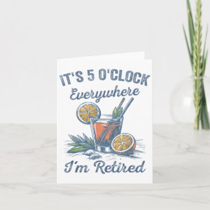 Funny Retirement Humour Tail Gl Humour Retired Jok Card