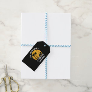 Funny Retirement It's 5 O'Clock Somewhere Gift Tags