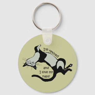 funny retirement key ring