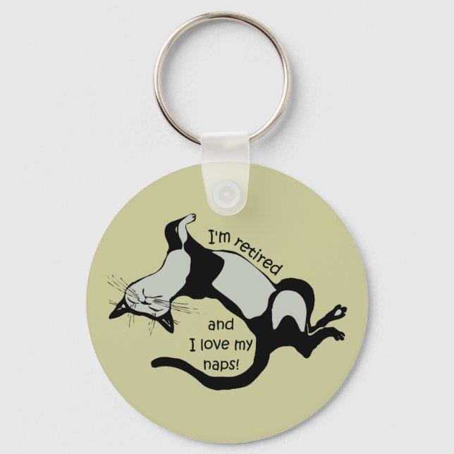 funny retirement key ring (Front)