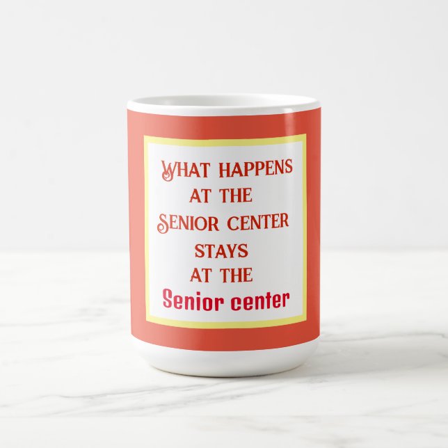 Funny Retirement Mug. Coffee Mug (Center)