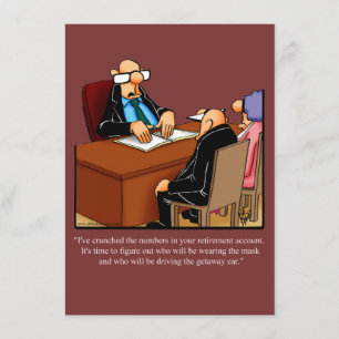 Funny Retirement Party Invitation "Spectickles"
