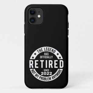 funny retirement, retired, retired firefighter, re iPhone 11 case