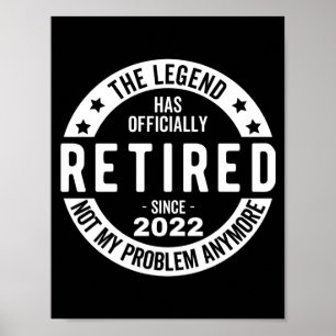 funny retirement, retired, retired firefighter, re poster