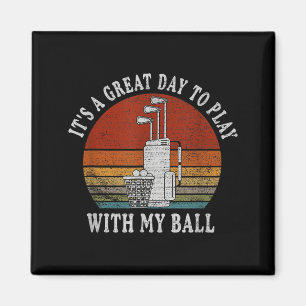 Funny Retre Golf Tee For Men Golf,funny Srt Father Magnet