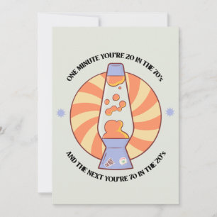 Funny Retro 70's Holiday Card