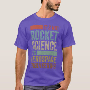 Funny Retro 80s Rocket Science Aerospace Engineer T-Shirt