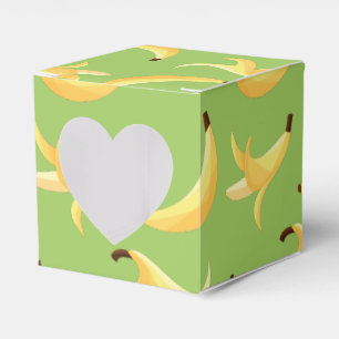 Funny Retro Banana Party Favours Puns Editable Favour Box