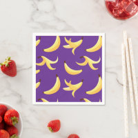 Funny Retro Banana Party Favours Puns Editable
