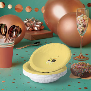 Funny Retro Banana Party Favours Puns Editable Paper Plate