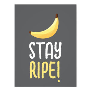 Funny Retro Banana Party Favours Puns Editable Photo Print
