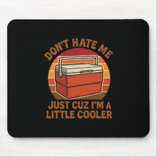 Funny Retro Beach Summer Camping Humor Weird Cruis Mouse Pad