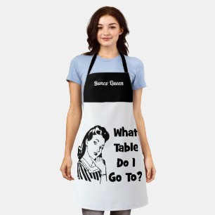 Funny Retro Bunco  Apron