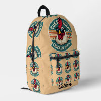  Funny Retro Chicken Butt Joke Design
