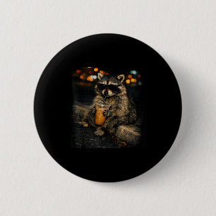 Funny retro clover bruh 6 7 meme lucky cartoon cm round badge