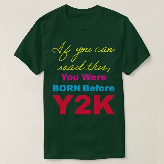Funny Retro Cursive design If You Can Read This Yo T-Shirt (Design Front)