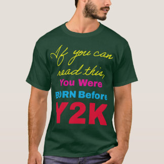 Funny Retro Cursive design If You Can Read This Yo T-Shirt