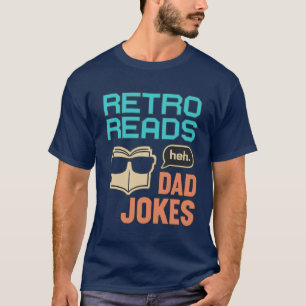 Funny Retro Dad Jokes T-Shirt - Father's Day Gift
