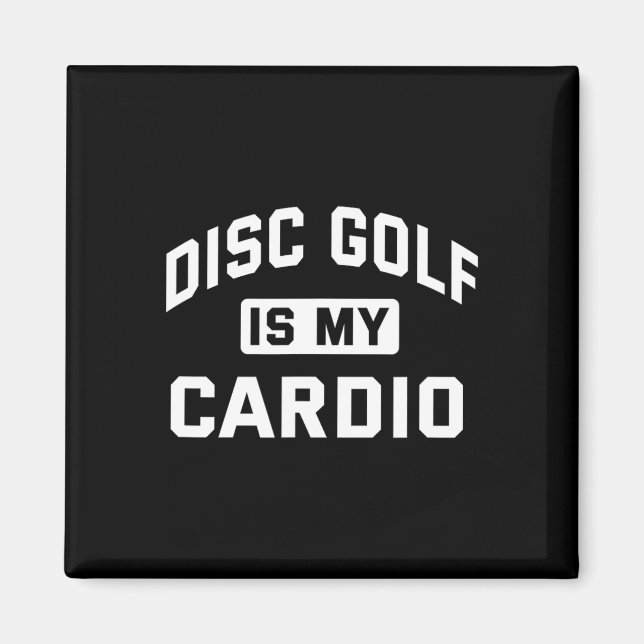 Funny Retro Disc And Disc Golf Ultimate Frisbee Pl Magnet (Front)