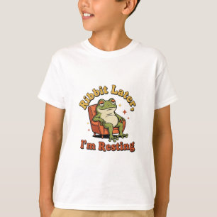 Funny Retro Frog Kids Graphic T-Shirt