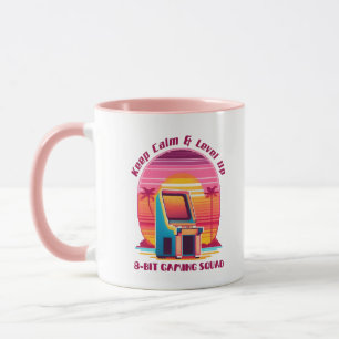 Funny Retro Gaming 80s Arcade 8-Bit Gamer Humour Mug