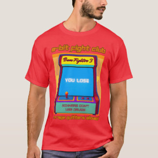 Funny Retro Gaming 80s Arcade 8Bit Gamer Humor gir T-Shirt