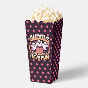 Funny Retro Ghost Halloween Favour Box