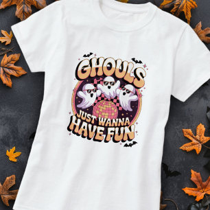 Funny Retro Ghost Halloween Pun T-Shirt