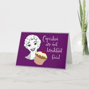 Funny Retro Mum Saying Greeting Card