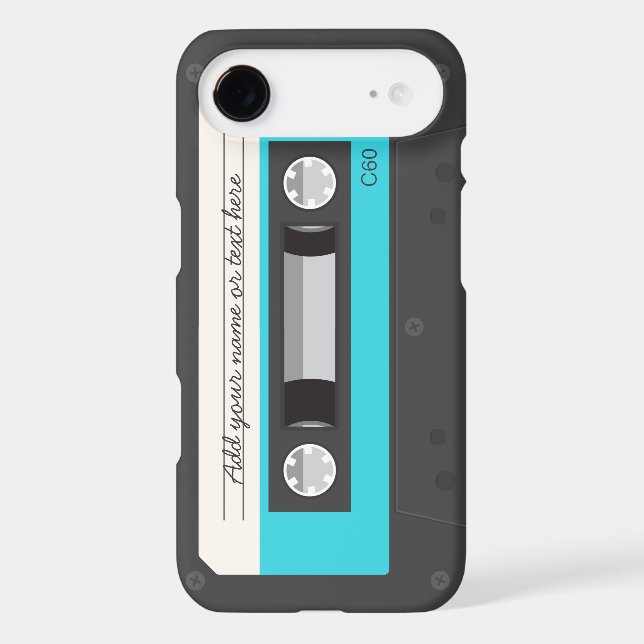 Funny Retro Music Cassette Tape iPhone 6 Case (Back)