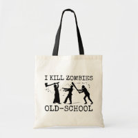 Funny Retro Old School Zombie Killer Hunter