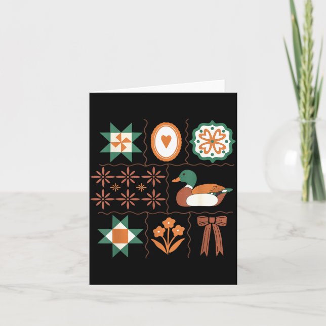 Funny Retro Preppy 90s Grandma Core Card (Front)