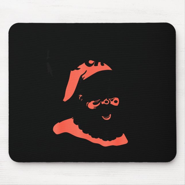 Funny Retro Santa Let's See Some Big Nick Energy C Mouse Pad (Front)