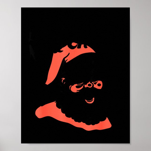 Funny Retro Santa Let's See Some Big Nick Energy C Poster (Front)