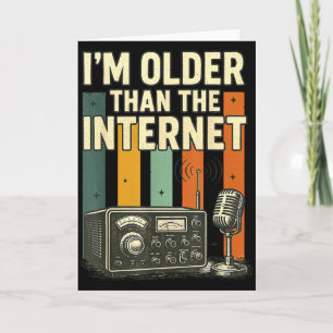 Funny Retro Saying Vintage Humour Internet Nostalg Card