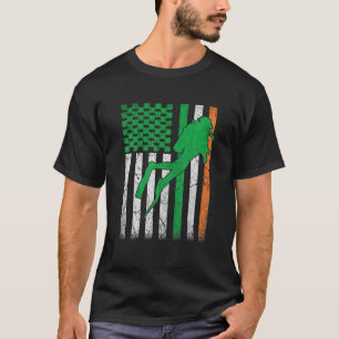 Funny Retro Scuba Diving Lover Diver St Patricks D T-Shirt