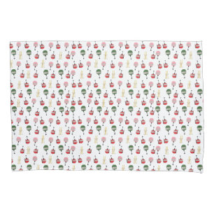 Funny Retro Ski Lift Gondola Winter Skiing Skiers Pillowcase