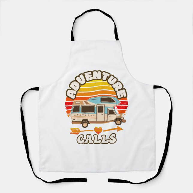  Funny Retro St Patricks Day - Camp Shenanigans Co Apron (Front)