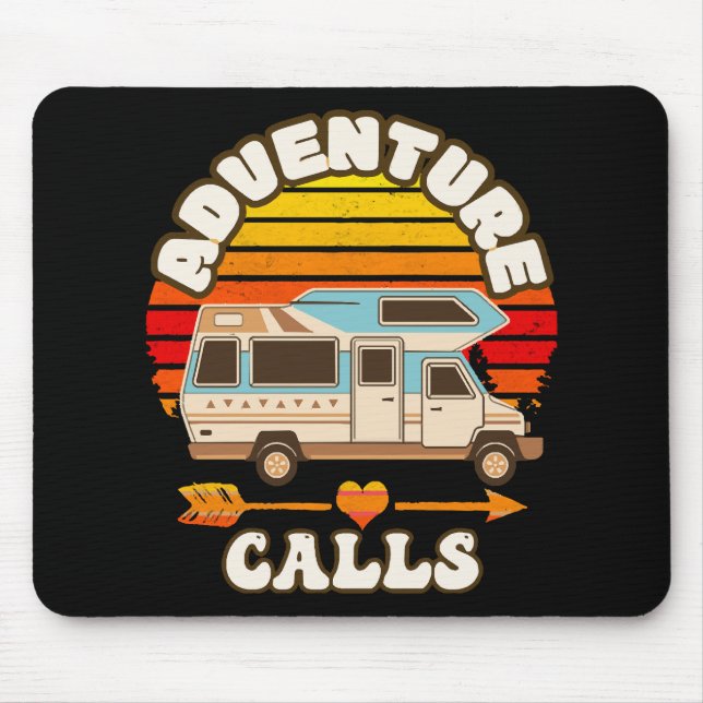  Funny Retro St Patricks Day - Camp Shenanigans Co Mouse Pad (Front)