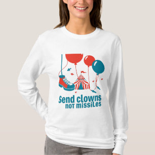 Funny Retro Vintage Anti War Graphic T-Shirt for M