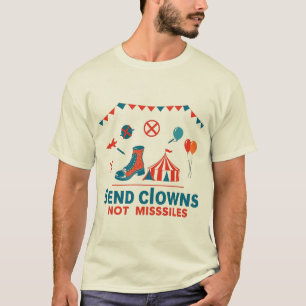 Funny Retro Vintage Anti War Statement T-Shirt