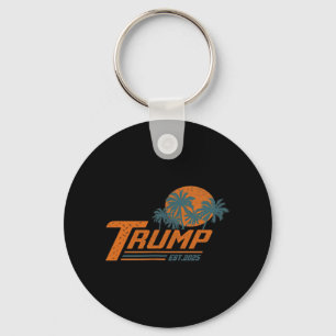 Funny Retro Vintage Shirt (2 Side) America's Gulf Key Ring