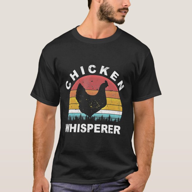 Funny-Retro-Whisperer-Farmer T-Shirt (Front)